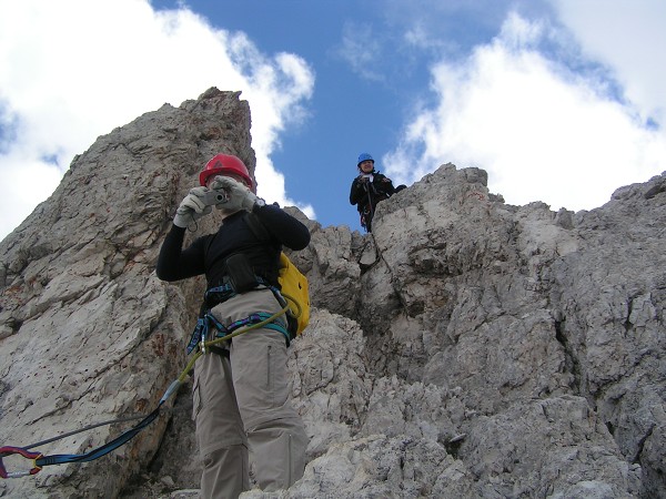 FERRATA GUISEPPE OLIVIERI NA TOFANA DI MEZZO  